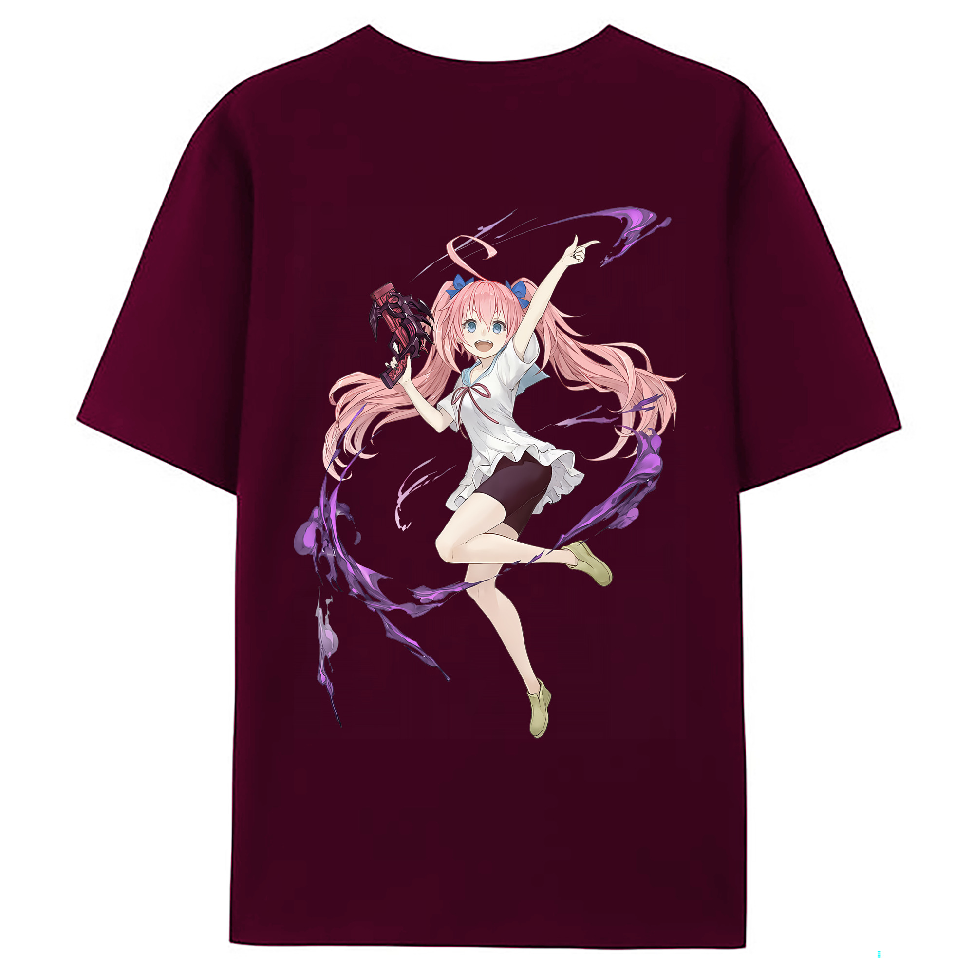 （画像用） 転スラ Regarding Reincarnated to Slime レディース半袖Tシャツ(バックプリント)